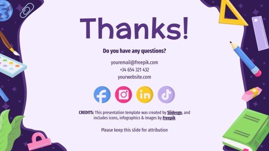 Plantilla de presentación Vuelta a clase