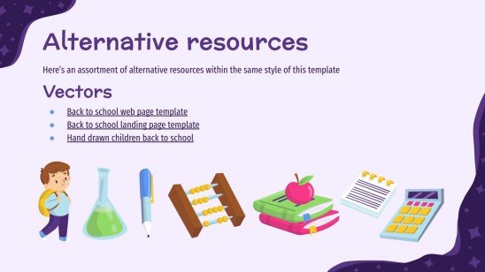 Plantilla de presentación Vuelta a clase