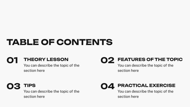 Suivi de l'entretien Modèles de présentation