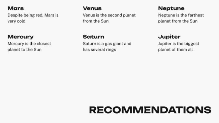 Suivi de l'entretien Modèles de présentation