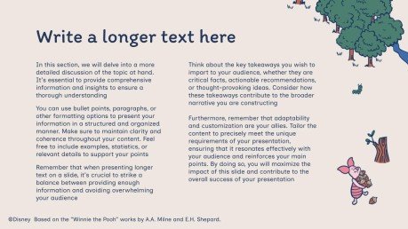 Modelo de apresentação Ursinho Pooh Explorador