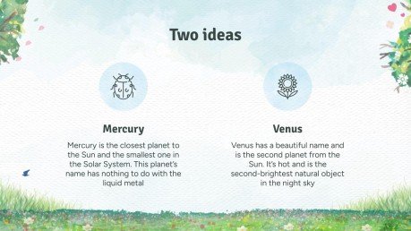 Spring Woods presentation template 
