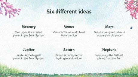 Spring Woods presentation template 