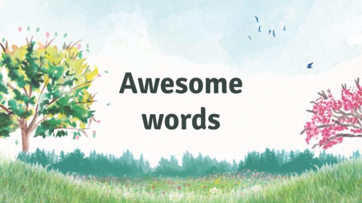 Spring Woods presentation template 