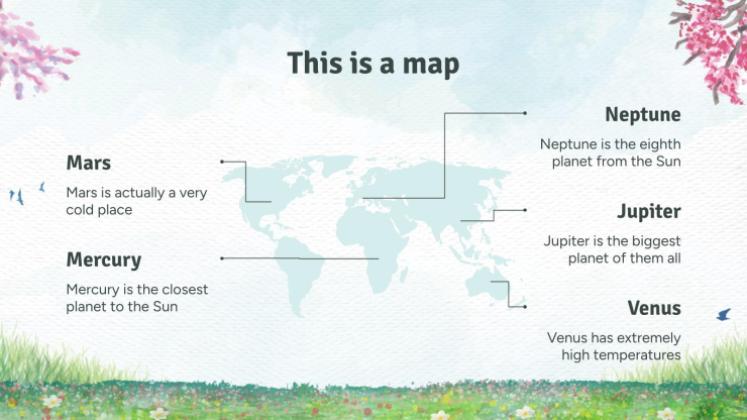 Spring Woods presentation template 