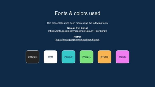 Simple Blackboard Background presentation template 