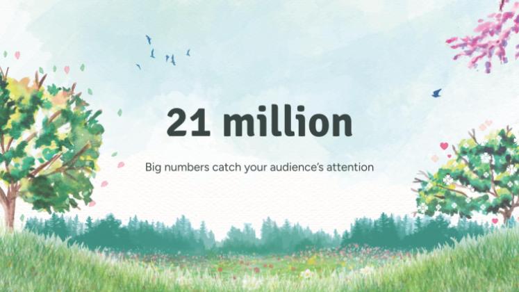 Spring Woods presentation template 