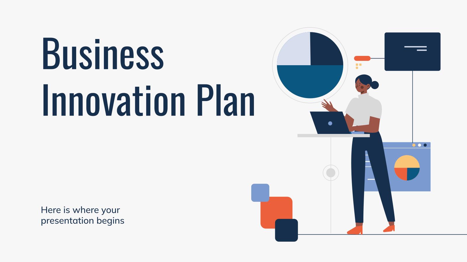 Plantilla de presentación Plan de innovación empresarial