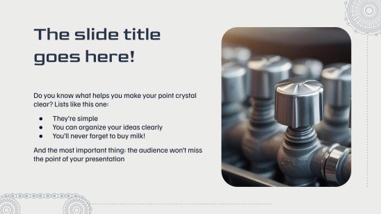 엔진 밸브에 관한 모든 것 프레젠테이션 템플릿