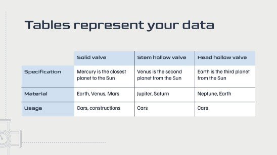 엔진 밸브에 관한 모든 것 프레젠테이션 템플릿