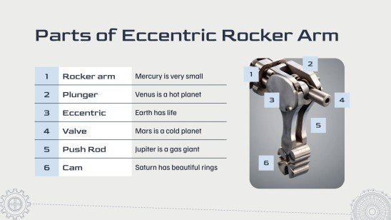 엔진 밸브에 관한 모든 것 프레젠테이션 템플릿