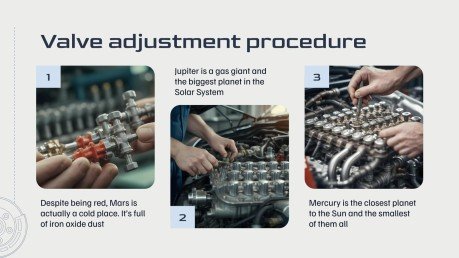 엔진 밸브에 관한 모든 것 프레젠테이션 템플릿