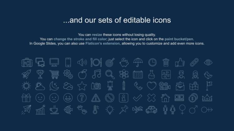 Types et outils de technologie IA Modèles de présentation