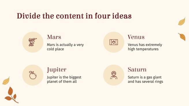 추수 감사절: 미국 추수 감사절 프레젠테이션 템플릿
