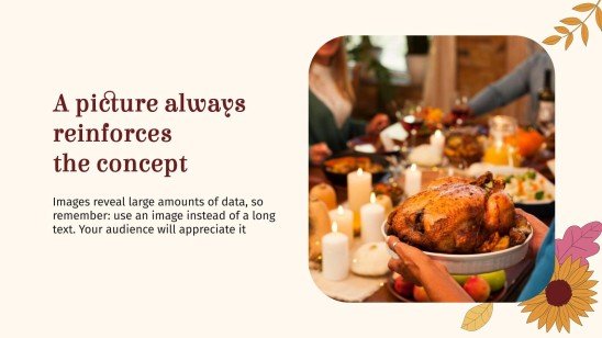 추수 감사절: 미국 추수 감사절 프레젠테이션 템플릿