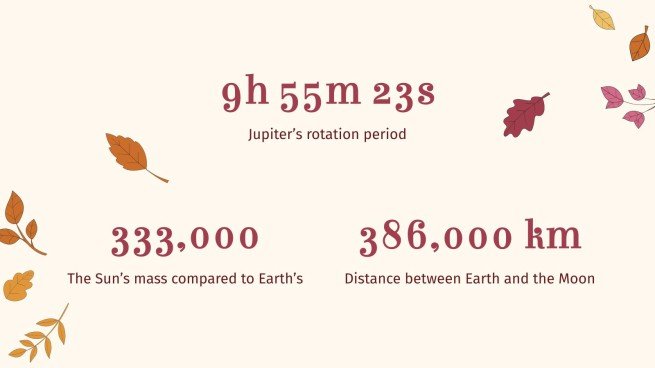 추수 감사절: 미국 추수 감사절 프레젠테이션 템플릿