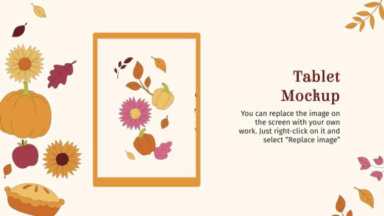 추수 감사절: 미국 추수 감사절 프레젠테이션 템플릿