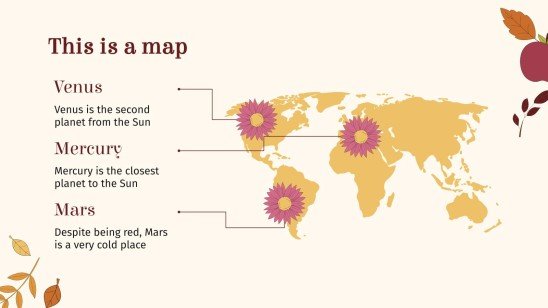 추수 감사절: 미국 추수 감사절 프레젠테이션 템플릿