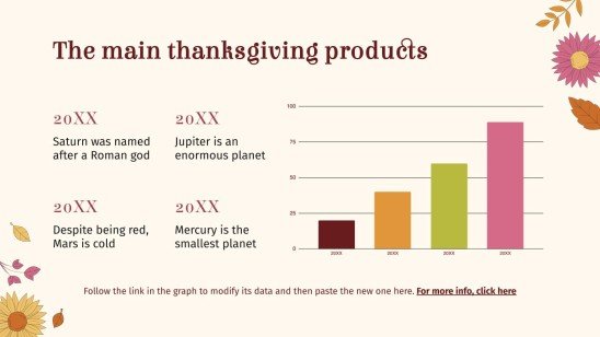 추수 감사절: 미국 추수 감사절 프레젠테이션 템플릿