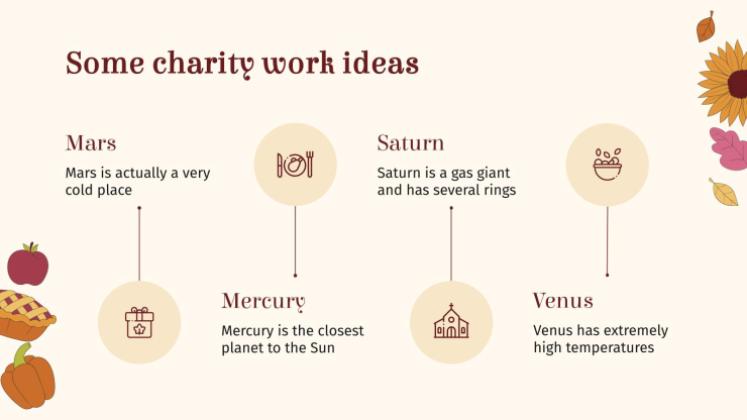 추수 감사절: 미국 추수 감사절 프레젠테이션 템플릿