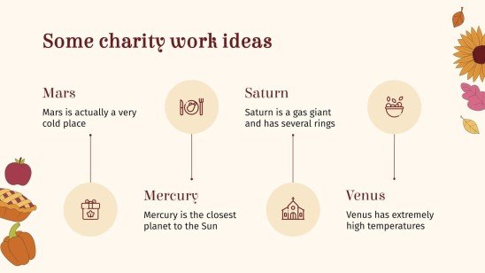 추수 감사절: 미국 추수 감사절 프레젠테이션 템플릿