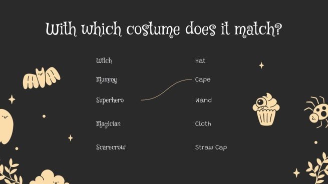 Plantilla de presentación ¡Feliz Halloween! ¿Truco o trato?