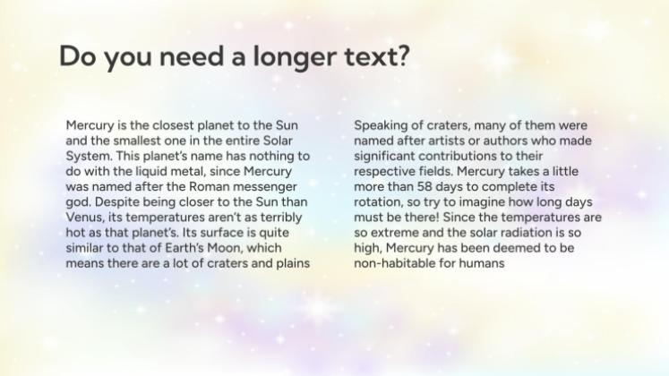 판타지 구름 하늘 테마 프레젠테이션 템플릿