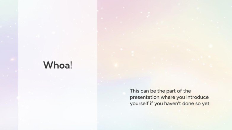 판타지 구름 하늘 테마 프레젠테이션 템플릿