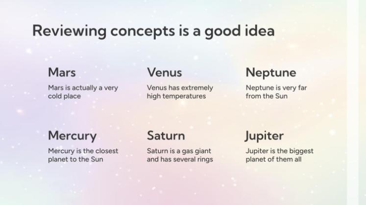 판타지 구름 하늘 테마 프레젠테이션 템플릿