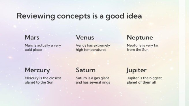 판타지 구름 하늘 테마 프레젠테이션 템플릿