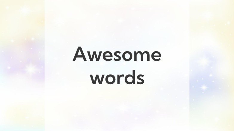 판타지 구름 하늘 테마 프레젠테이션 템플릿