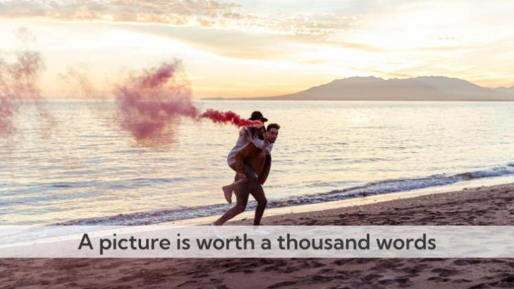 판타지 구름 하늘 테마 프레젠테이션 템플릿