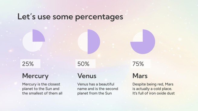 판타지 구름 하늘 테마 프레젠테이션 템플릿