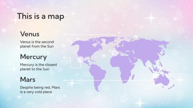 판타지 구름 하늘 테마 프레젠테이션 템플릿