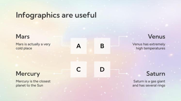 판타지 구름 하늘 테마 프레젠테이션 템플릿