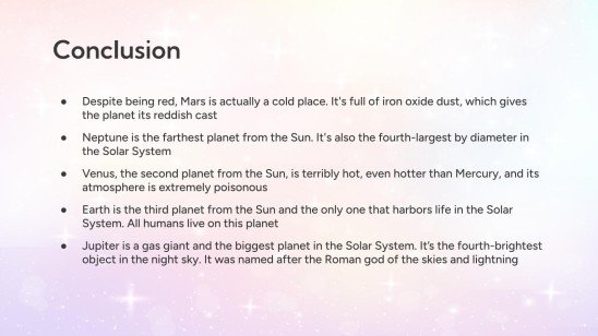 판타지 구름 하늘 테마 프레젠테이션 템플릿