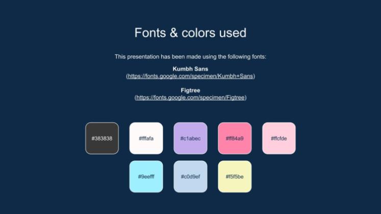 판타지 구름 하늘 테마 프레젠테이션 템플릿