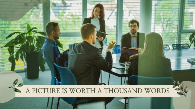 Leafy Green Color Palette Company Profile presentation template 