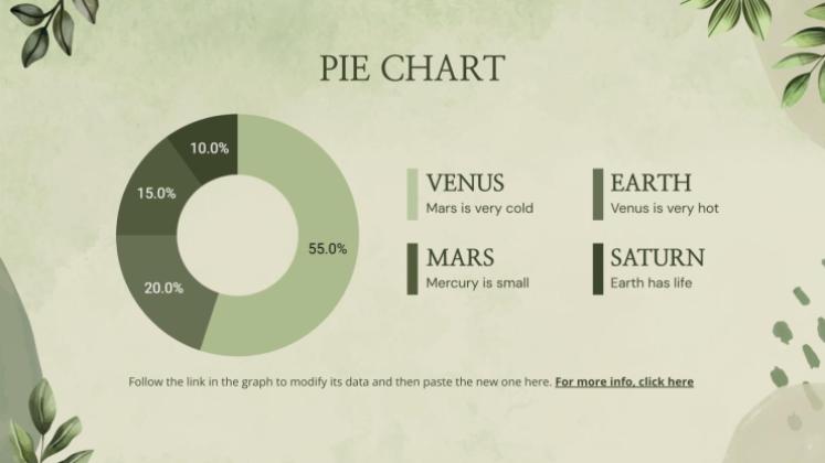 Leafy Green Color Palette Company Profile presentation template 
