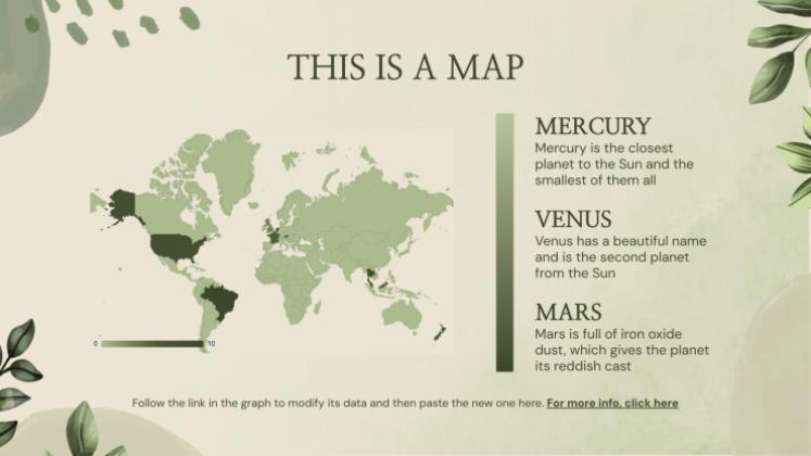 Leafy Green Color Palette Company Profile presentation template 