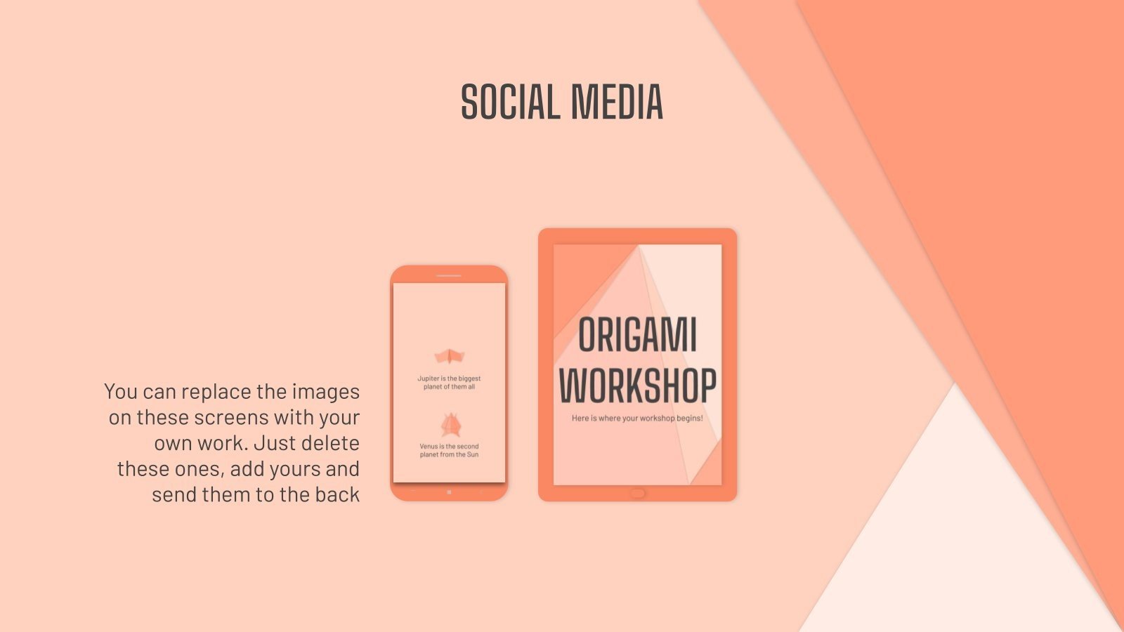 Origami Google Slides theme and PowerPoint template