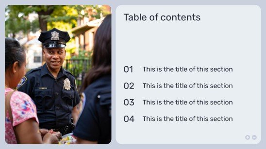 Assemblée publique Modèles de présentation