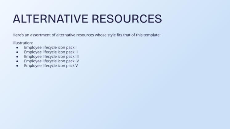 Recruitment and Hiring presentation template 