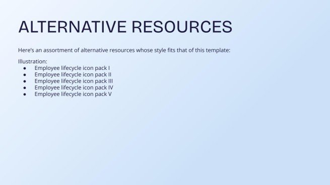 Recruitment and Hiring presentation template 