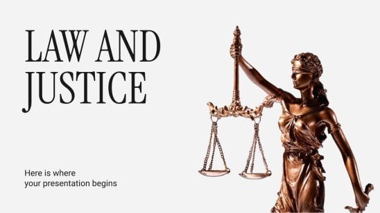 Modelo de apresentação Lei e Justiça