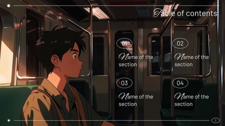 Asian Pop Culture presentation template 