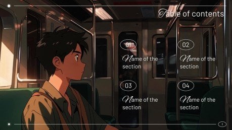 Asian Pop Culture presentation template 