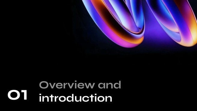Technology Pitch Deck presentation template 