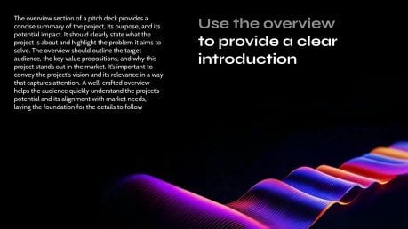 Technology Pitch Deck presentation template 