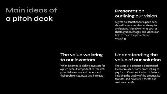 Technology Pitch Deck presentation template 